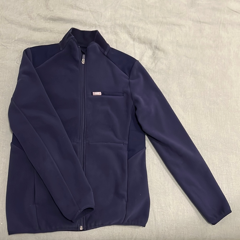 Figs Navy Blue Women's Jacket